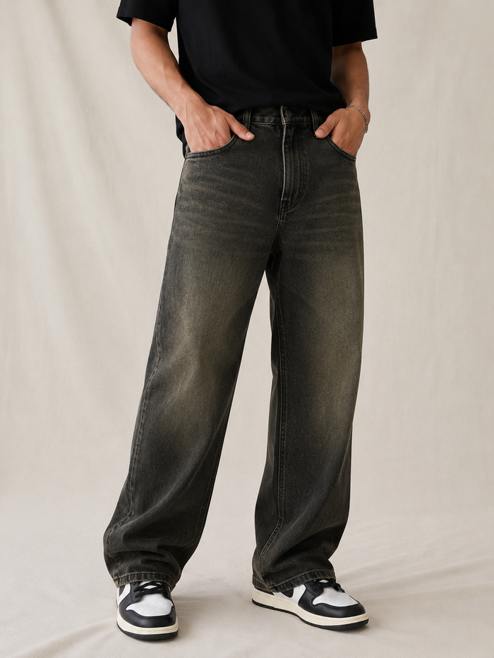 Copper Echo Baggy Fit Jeans