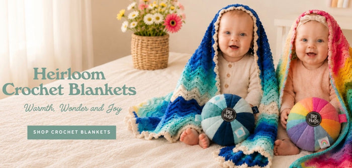 Crochet Baby  Pram blanket- Throw. OB Designs