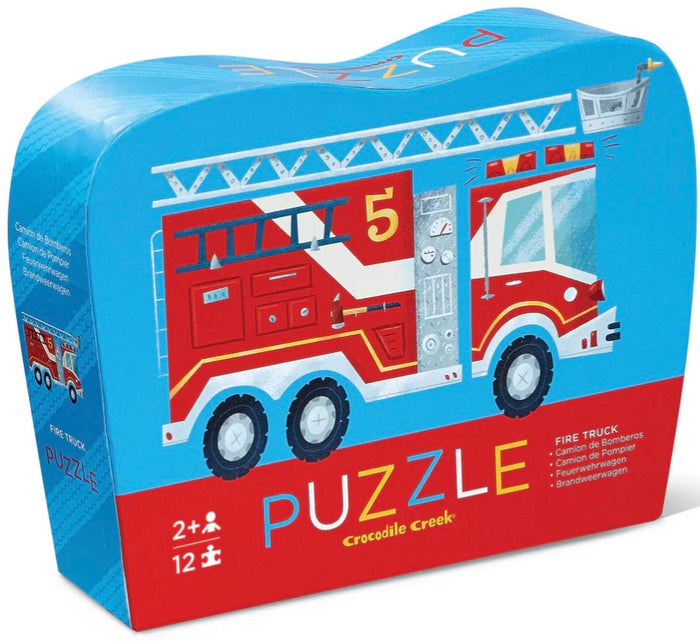 Crocodile Creek.  Fire Truck.    12pc Puzzle