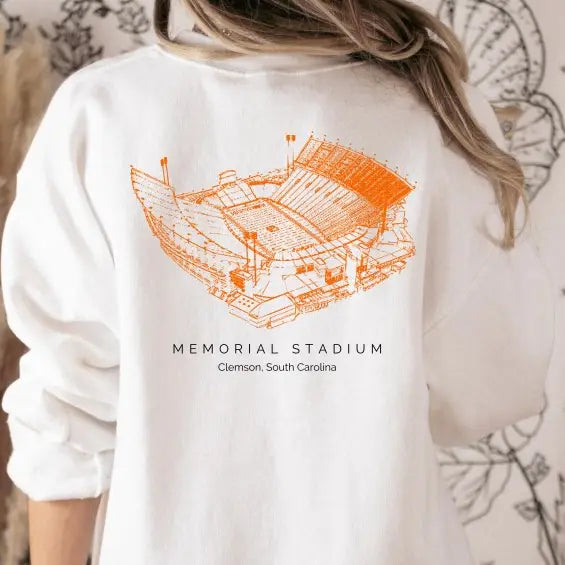 Cu Tigers Football Memorial Stadium Sweatshirt