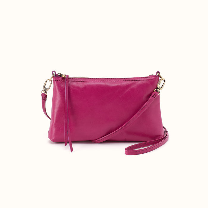 Darcy Crossbody in Polished Leather - Cactus Flower- FOL