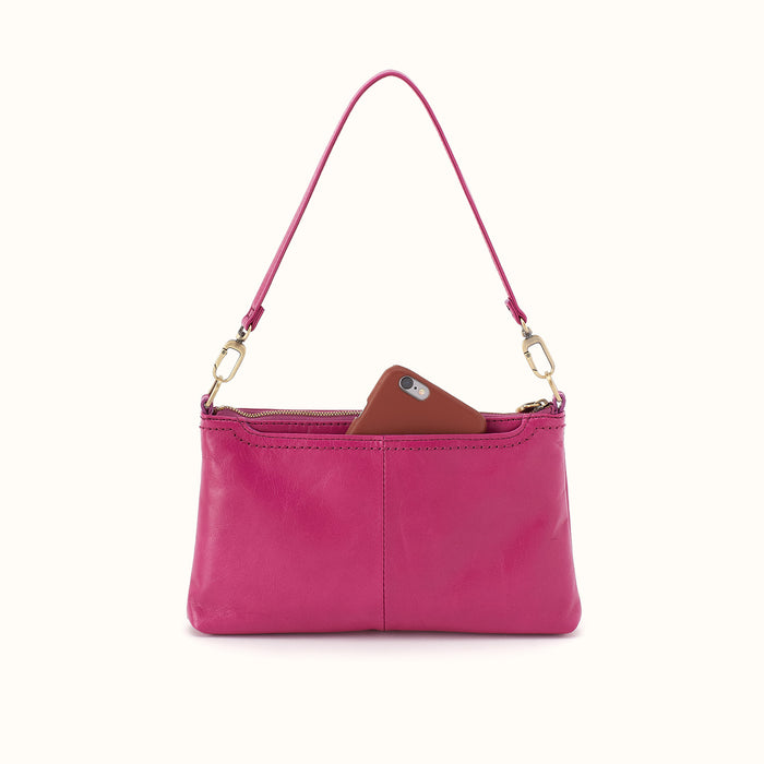 Darcy Crossbody in Polished Leather - Cactus Flower