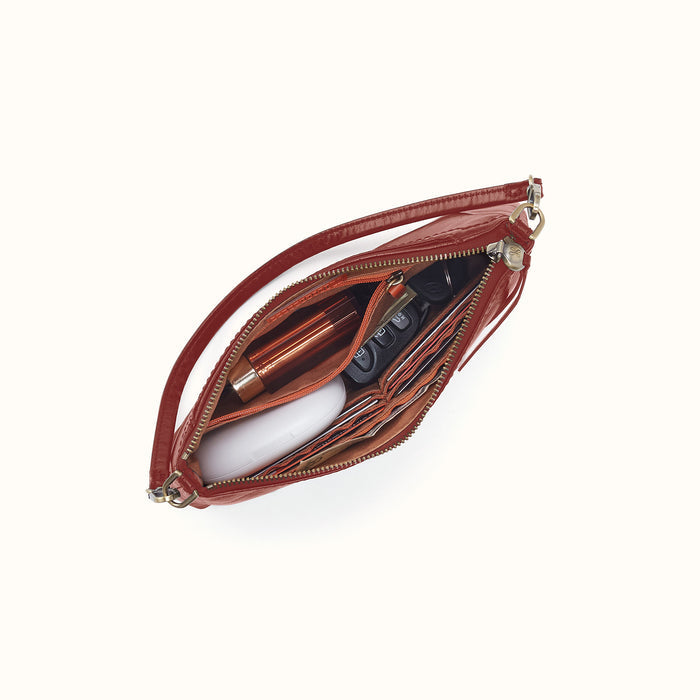 Darcy Crossbody In Polished Leather