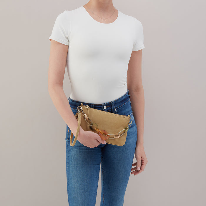 Darcy Crossbody In Suede Leather - Twilight Fern