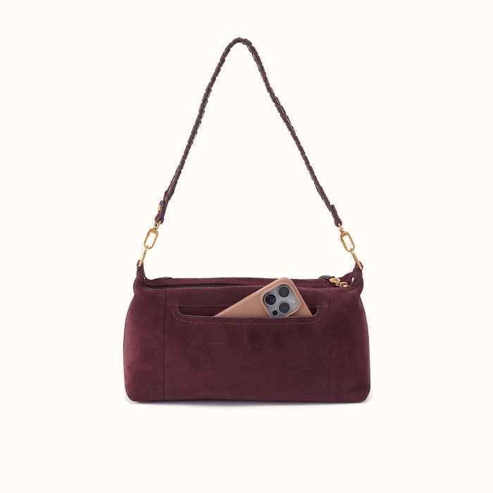 Darcy Shoulder In Suede Leather
