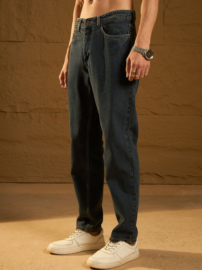 Dark Blue Baggy Jeans