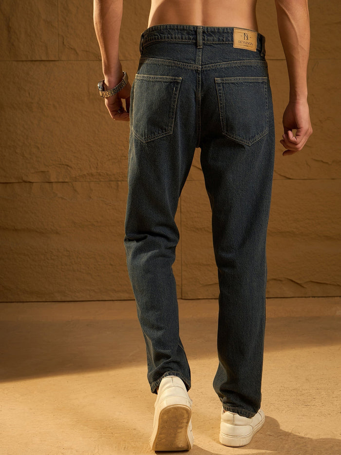 Dark Blue Baggy Jeans