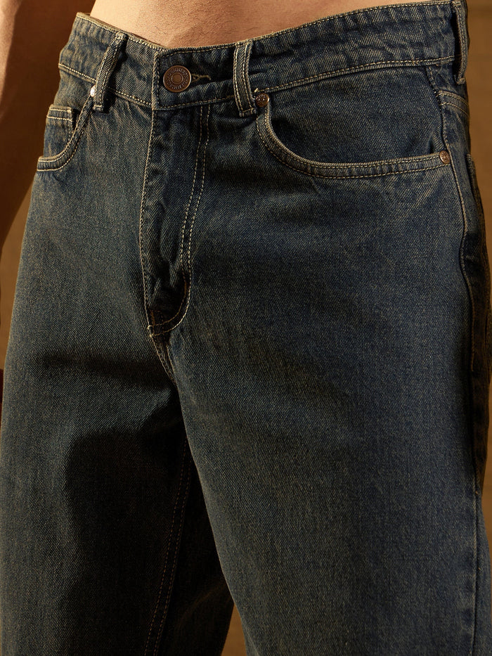 Dark Blue Baggy Jeans