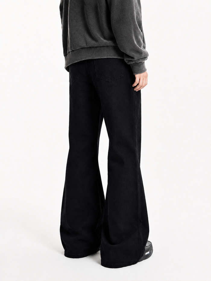 Dark Matter Black Bootcut Jeans