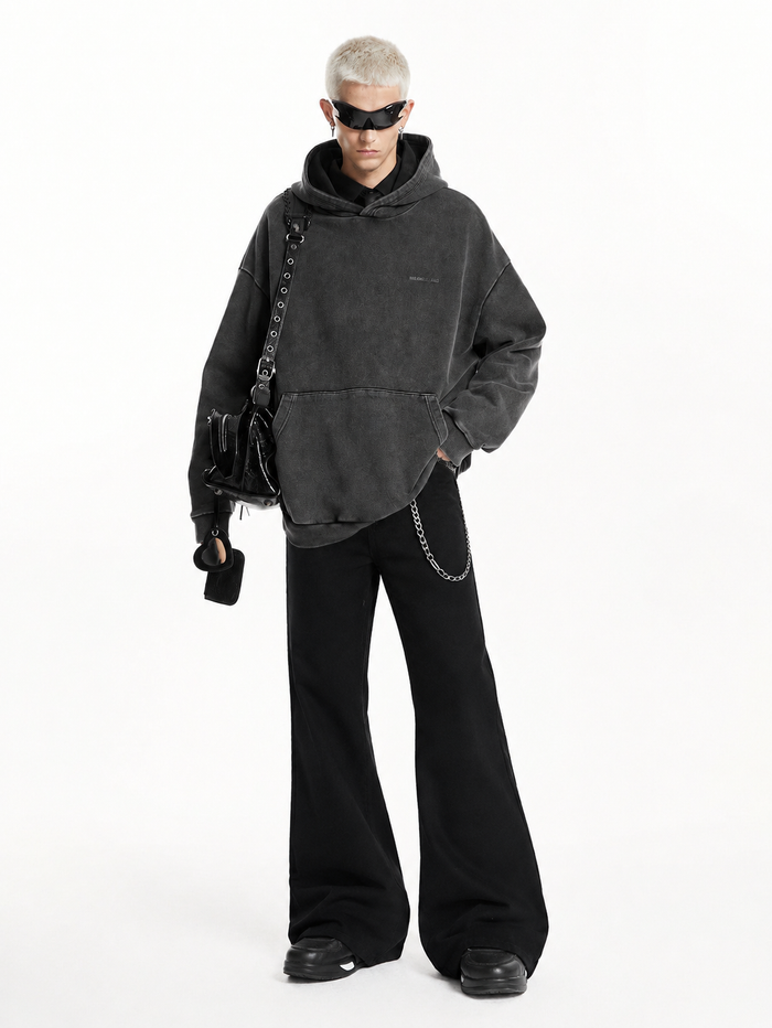 Dark Matter Black Bootcut Jeans