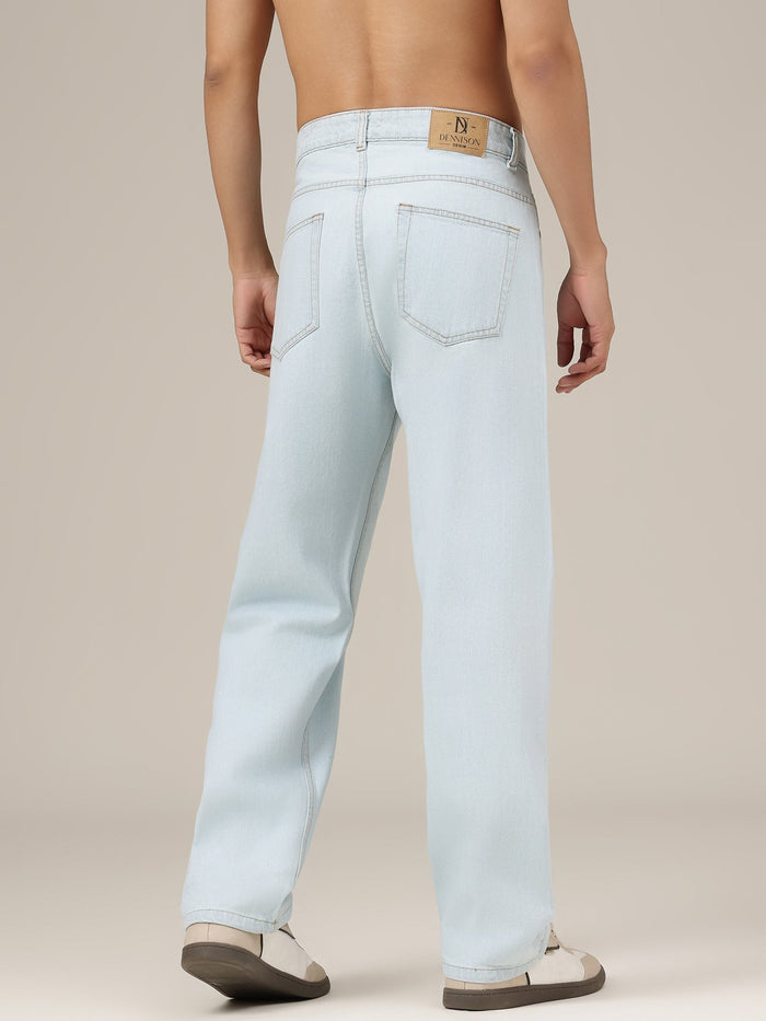 Distressed Baggy Fit Jeans