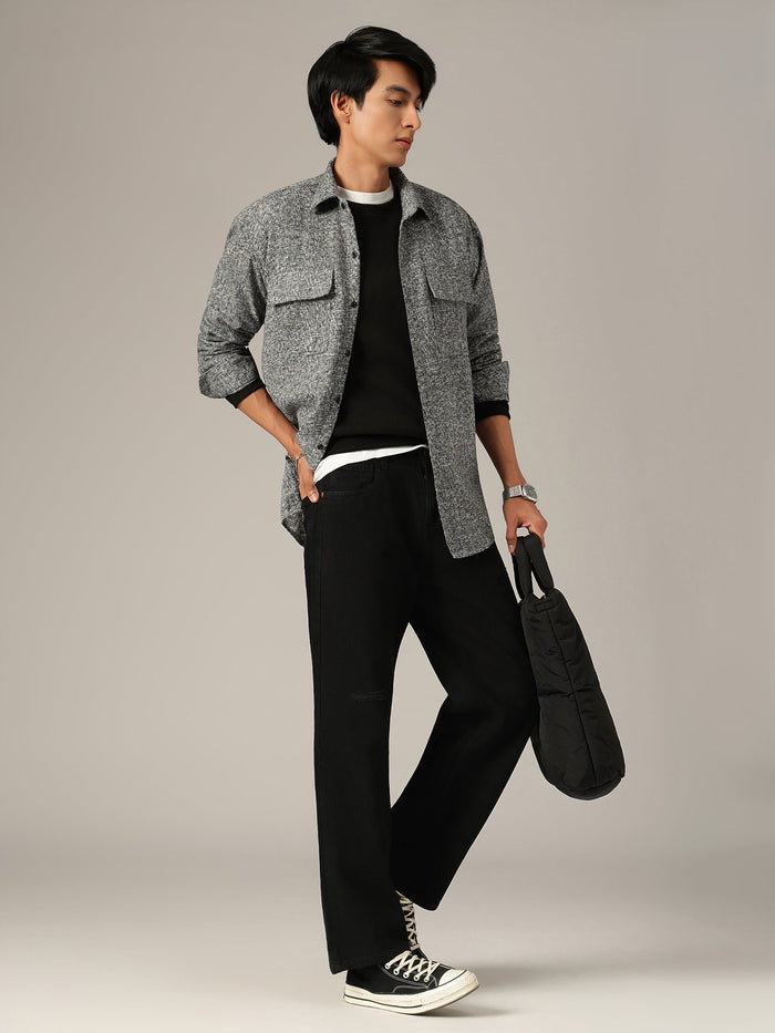 Distressed Baggy Jeans