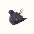 Dove Clip Pouch In Pebbled Leather