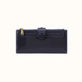 Dunn Continental Wallet in Patina Leather - Navy Horizon- FOL