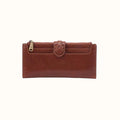 Dunn Continental Wallet in Patina Leather - Pecan Ridge