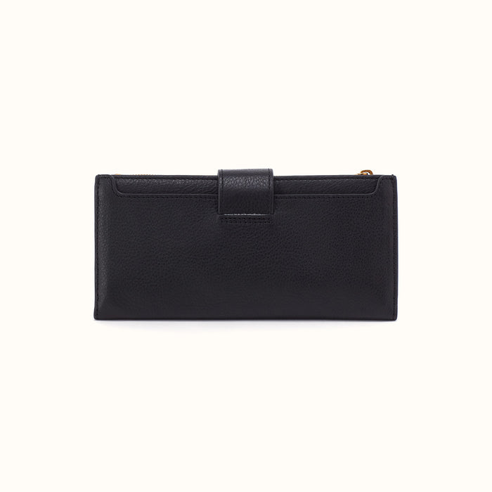 Dunn Continental Wallet In Pebbled Leather