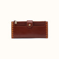 Dunn Continental Wallet In Polished Leather