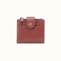 Dunn Mini Wallet In Polished Leather