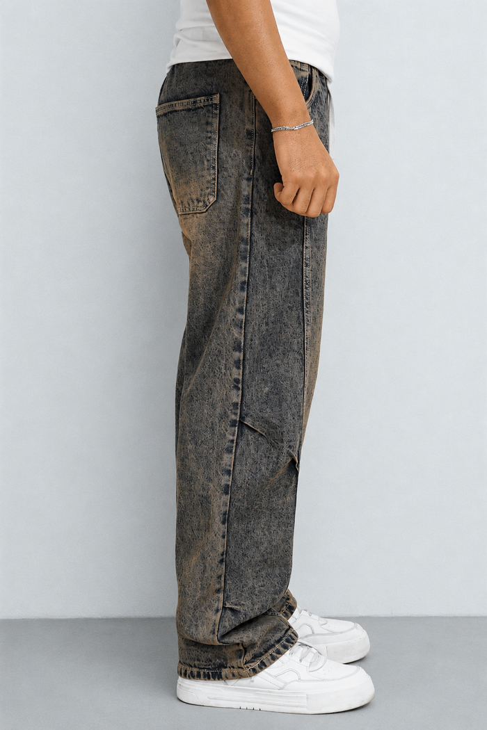 Dust Ash Baggy Fit Joggers