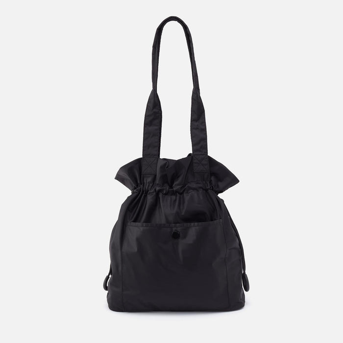 EASY DRAW Tote in CaRefiber recycled nylon - Jet