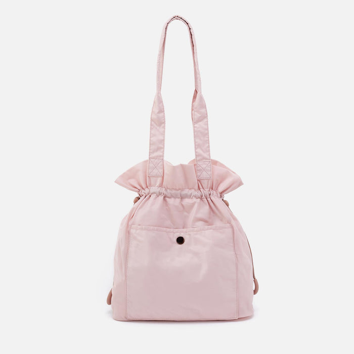 EASY DRAW Tote in CaRefiber recycled nylon - Lotus