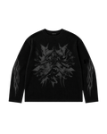 ECLIPSE REAPER WAFFLE TEE - BLACK