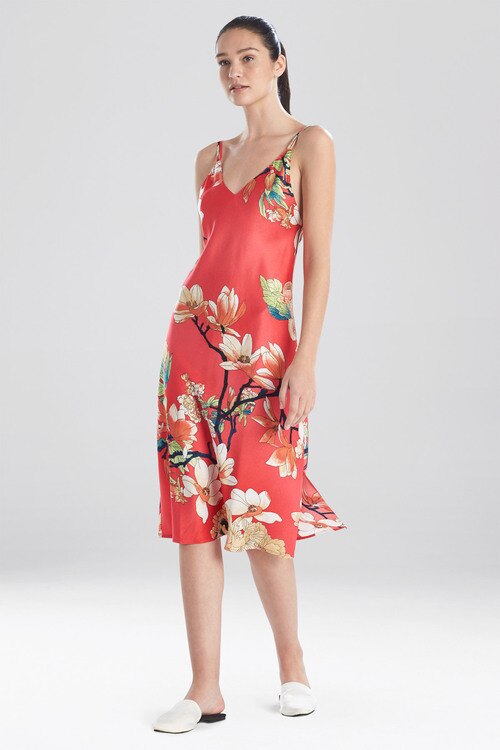 Enchanted Lotus Satin Gown