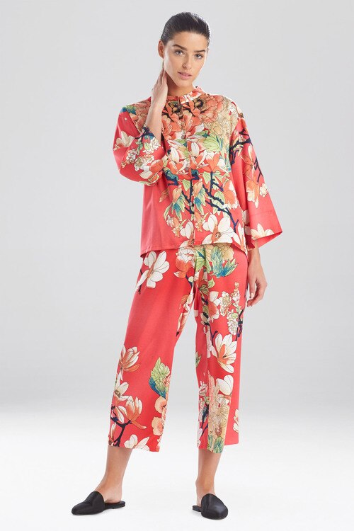 Enchanted Lotus Satin Mandarin PJ