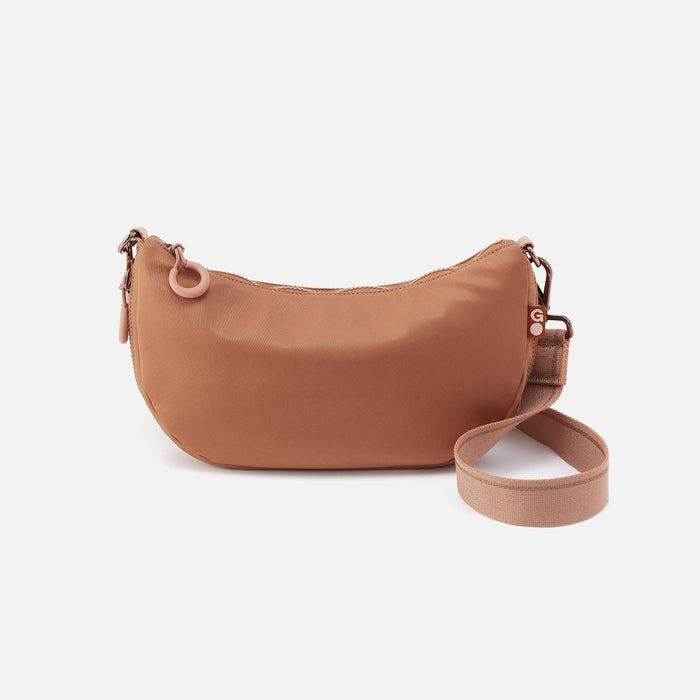 EVERY WEAR Crossbody in CaRefiber recycled nylon - Dune