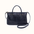 Expedition Satchel in Patina Leather - Navy Horizon- FOL
