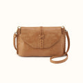 Expedition Shoulder Crossbody in Buffed Leather - Whiskey- FOL