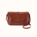 Expedition Shoulder Crossbody in Patina Leather - Pecan Ridge- FOL
