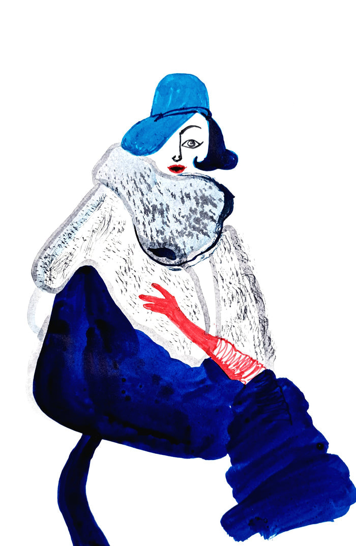 Fashion croquis PRINT1