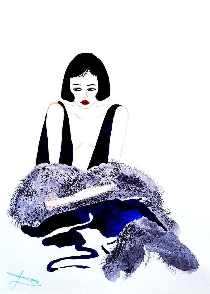 Fashion croquis PRINT6