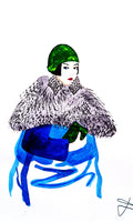 Fashion croquis PRINT9