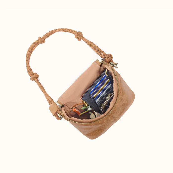 Fern Duo Crossbody In Buffed Leather