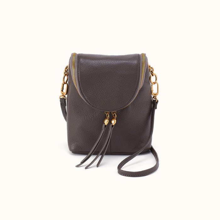 Fern Duo Crossbody In Pebbled Leather