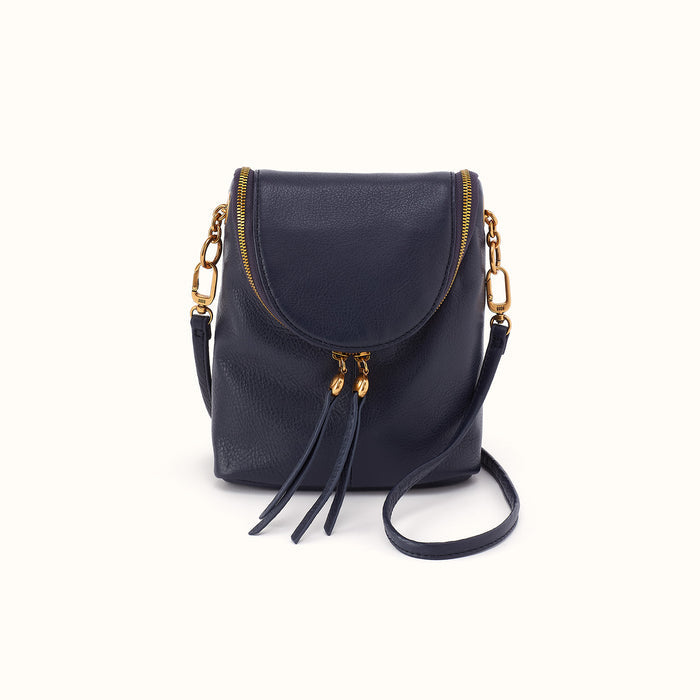 Fern Duo Crossbody In Pebbled Leather