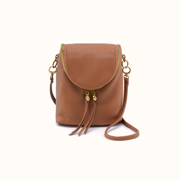 Fern Duo Crossbody In Pebbled Leather