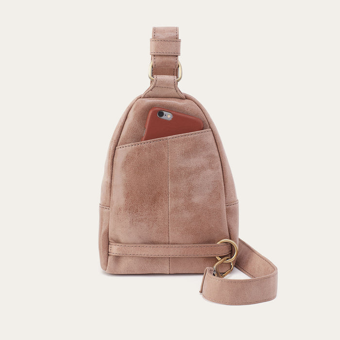 Fern Sling in Buffed Leather - Hazel