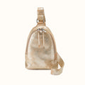 Fern Sling In Metallic Leather - Saddle Stardust- FOL