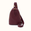 Fern Sling in Pebbled Leather - Mulberry Glaze- FOL