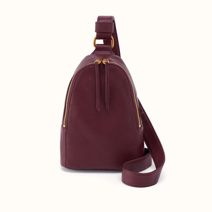Fern Sling in Pebbled Leather - Mulberry Glaze- FOL