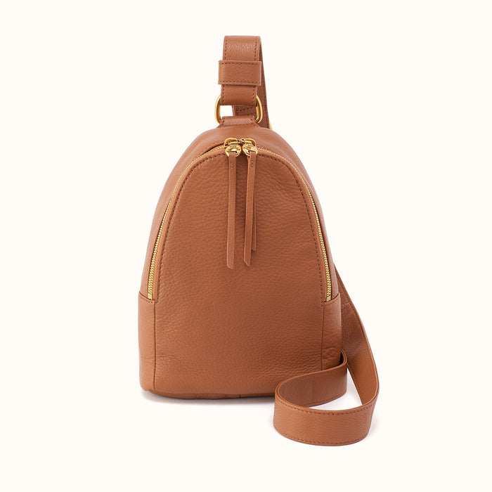 Fern Sling in Pebbled Leather - Warm Honey- FOL