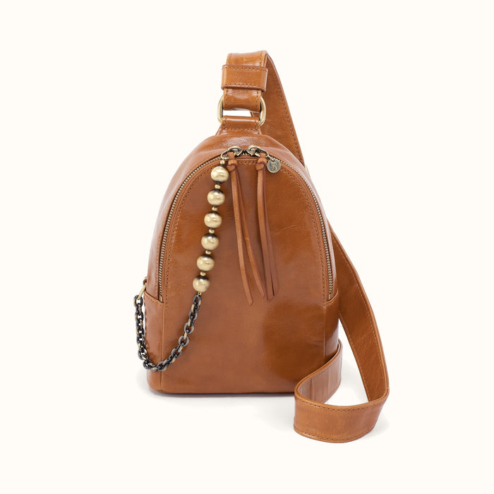 Fern Sling in Polished Leather - Truffle- FOL