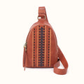 Fern Sling in Smooth Leather with Multi Stitch - Timberline- FOL
