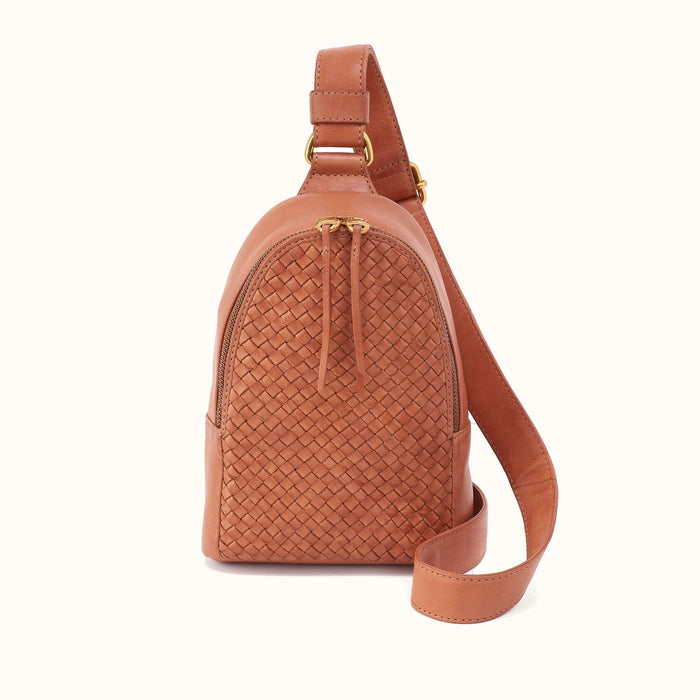 Fern Sling In Washed Leather - Harvest Wheat- FOL