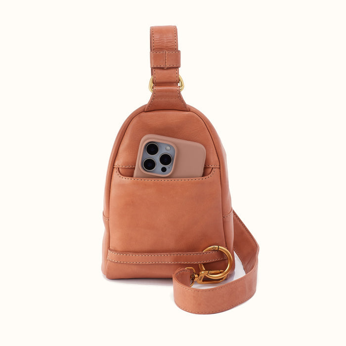 Fern Sling In Washed Leather - Harvest Wheat