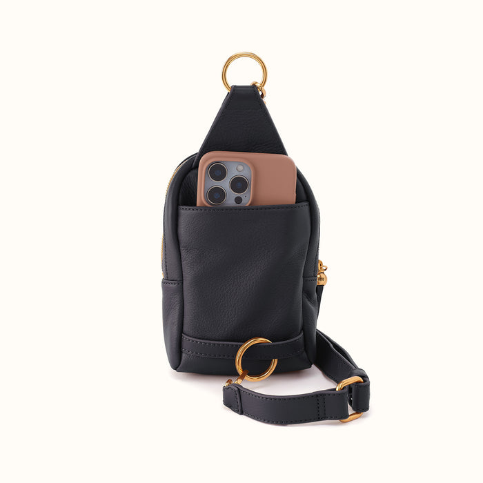 Fern Small Sling In Pebbled Leather