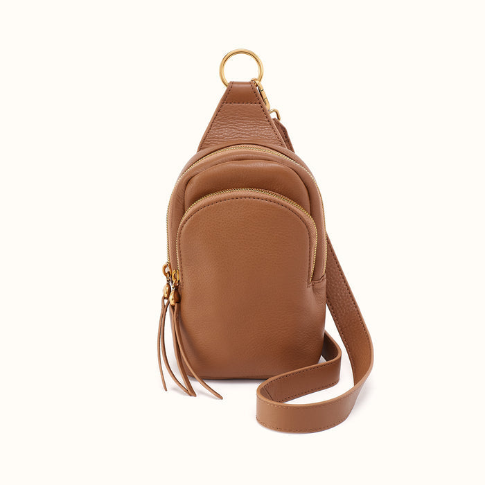 Fern Small Sling In Pebbled Leather
